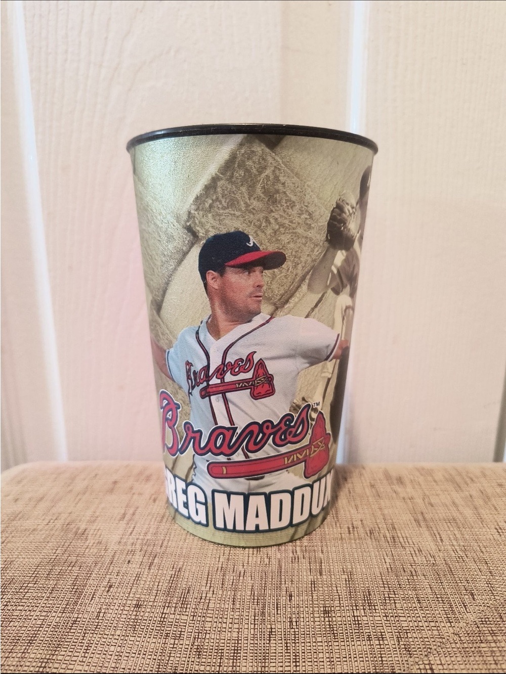 Greg Maddux Atlanta Braves Plastic Refill 2014 Coca-Cola Vintage MLB Cup